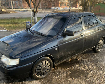 Чорний ВАЗ 2110, об'ємом двигуна 1.6 л та пробігом 240 тис. км за 2300 $, фото 3 на Automoto.ua