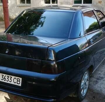 Черный ВАЗ 2110, объемом двигателя 1.6 л и пробегом 140 тыс. км за 2500 $, фото 4 на Automoto.ua