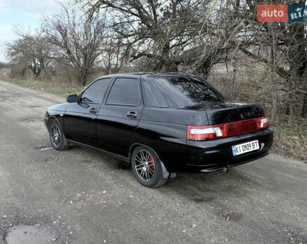 Черный ВАЗ 2110, объемом двигателя 1.6 л и пробегом 116 тыс. км за 3400 $, фото 5 на Automoto.ua