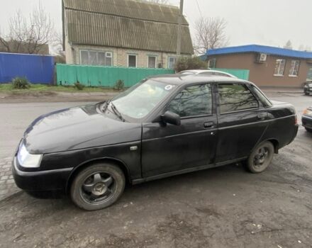 Черный ВАЗ 2110, объемом двигателя 1.6 л и пробегом 100 тыс. км за 1250 $, фото 2 на Automoto.ua
