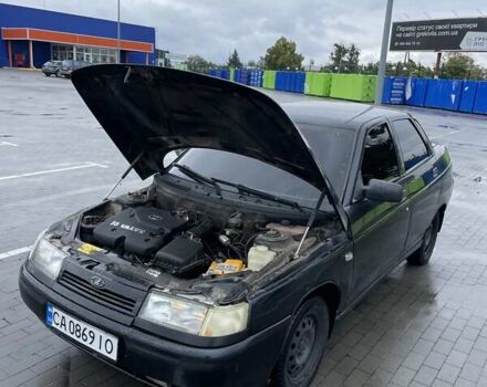 Черный ВАЗ 2110, объемом двигателя 1.6 л и пробегом 251 тыс. км за 2100 $, фото 6 на Automoto.ua
