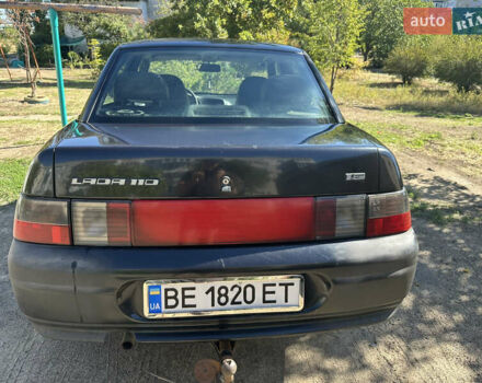 Чорний ВАЗ 2110, об'ємом двигуна 1.6 л та пробігом 84 тис. км за 2500 $, фото 2 на Automoto.ua