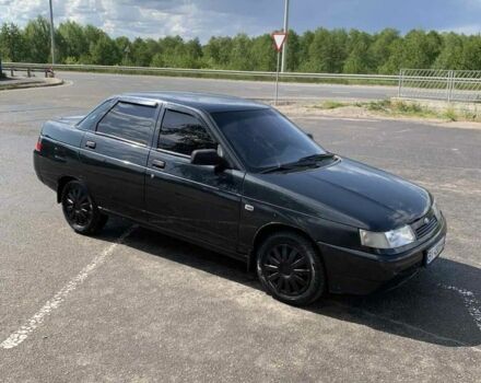 Черный ВАЗ 2110, объемом двигателя 1.6 л и пробегом 245 тыс. км за 2300 $, фото 1 на Automoto.ua