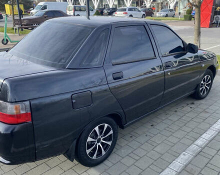 Черный ВАЗ 2110, объемом двигателя 1.6 л и пробегом 48 тыс. км за 2099 $, фото 2 на Automoto.ua