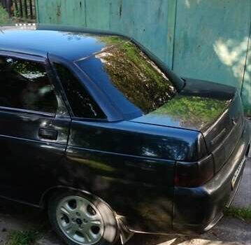 Черный ВАЗ 2110, объемом двигателя 1.6 л и пробегом 140 тыс. км за 2500 $, фото 3 на Automoto.ua