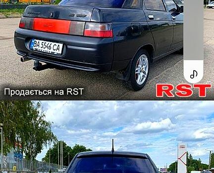 Черный ВАЗ 2110, объемом двигателя 1.6 л и пробегом 220 тыс. км за 2750 $, фото 2 на Automoto.ua