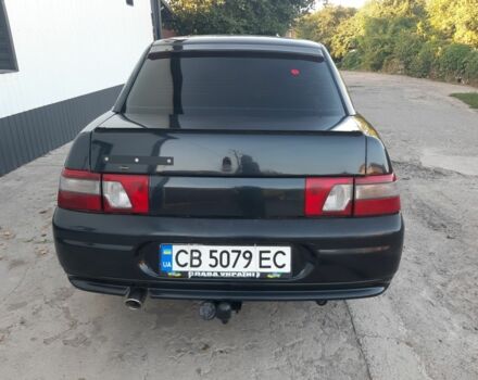Черный ВАЗ 2110, объемом двигателя 1.6 л и пробегом 137 тыс. км за 2999 $, фото 5 на Automoto.ua