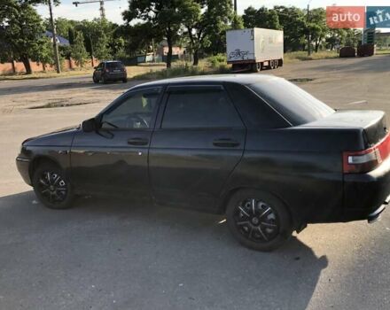 Черный ВАЗ 2110, объемом двигателя 1.6 л и пробегом 200 тыс. км за 2900 $, фото 2 на Automoto.ua