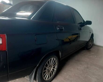 Черный ВАЗ 2110, объемом двигателя 1.6 л и пробегом 95 тыс. км за 3500 $, фото 5 на Automoto.ua