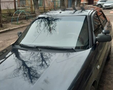 Черный ВАЗ 2110, объемом двигателя 1.6 л и пробегом 190 тыс. км за 2100 $, фото 2 на Automoto.ua