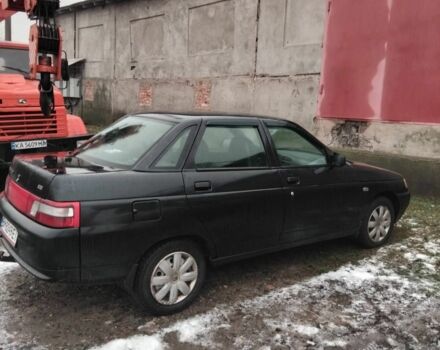 Чорний ВАЗ 2110, об'ємом двигуна 1.6 л та пробігом 107 тис. км за 2000 $, фото 1 на Automoto.ua