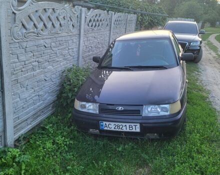 Черный ВАЗ 2110, объемом двигателя 1 л и пробегом 138 тыс. км за 1700 $, фото 3 на Automoto.ua