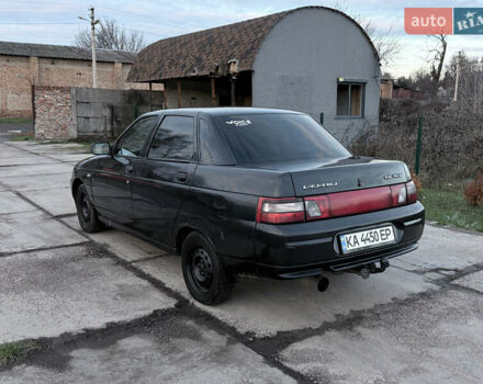 Черный ВАЗ 2110, объемом двигателя 1.6 л и пробегом 199 тыс. км за 1999 $, фото 4 на Automoto.ua