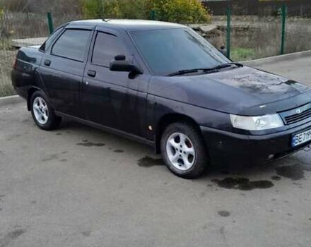 Черный ВАЗ 2110, объемом двигателя 1.62 л и пробегом 194 тыс. км за 2000 $, фото 7 на Automoto.ua