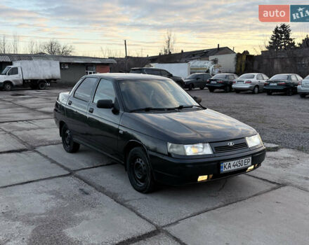 Черный ВАЗ 2110, объемом двигателя 1.6 л и пробегом 199 тыс. км за 1999 $, фото 2 на Automoto.ua