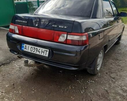 Чорний ВАЗ 2110, об'ємом двигуна 1.6 л та пробігом 122 тис. км за 3800 $, фото 5 на Automoto.ua