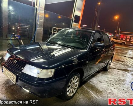 Чорний ВАЗ 2110, об'ємом двигуна 1.6 л та пробігом 170 тис. км за 1250 $, фото 2 на Automoto.ua