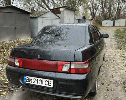 Черный ВАЗ 2110, объемом двигателя 1.6 л и пробегом 148 тыс. км за 2899 $, фото 2 на Automoto.ua