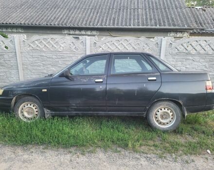 Черный ВАЗ 2110, объемом двигателя 1 л и пробегом 138 тыс. км за 1700 $, фото 4 на Automoto.ua