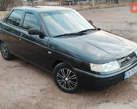 Чорний ВАЗ 2110, об'ємом двигуна 1.6 л та пробігом 180 тис. км за 1600 $, фото 2 на Automoto.ua