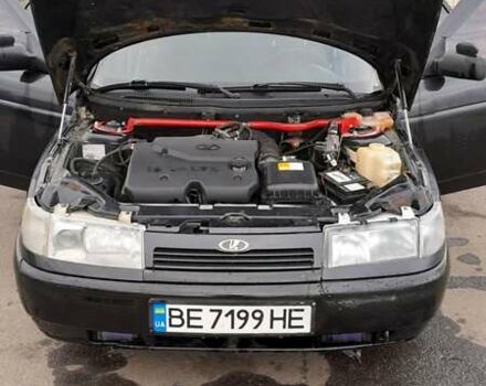 Черный ВАЗ 2110, объемом двигателя 1.62 л и пробегом 194 тыс. км за 2000 $, фото 8 на Automoto.ua