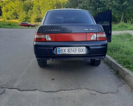 Черный ВАЗ 2110, объемом двигателя 1.6 л и пробегом 116 тыс. км за 3300 $, фото 4 на Automoto.ua