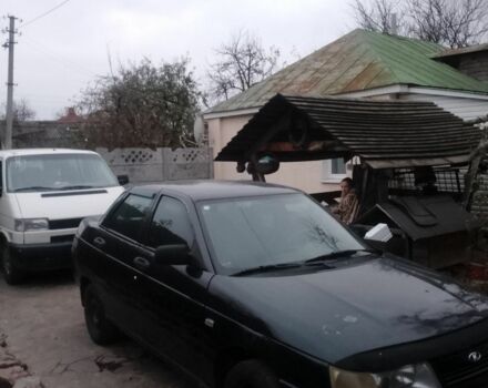 Черный ВАЗ 2110, объемом двигателя 1.6 л и пробегом 200 тыс. км за 1074 $, фото 1 на Automoto.ua