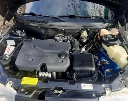 Черный ВАЗ 2110, объемом двигателя 1.6 л и пробегом 95 тыс. км за 3500 $, фото 4 на Automoto.ua