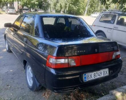 Черный ВАЗ 2110, объемом двигателя 1.6 л и пробегом 116 тыс. км за 3300 $, фото 13 на Automoto.ua