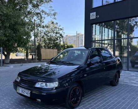Черный ВАЗ 2110, объемом двигателя 1.6 л и пробегом 87 тыс. км за 2999 $, фото 1 на Automoto.ua