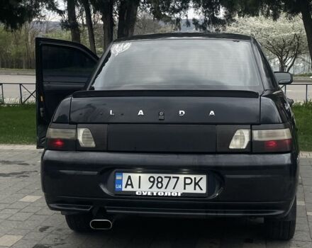 Черный ВАЗ 2110, объемом двигателя 1.6 л и пробегом 232 тыс. км за 2350 $, фото 1 на Automoto.ua