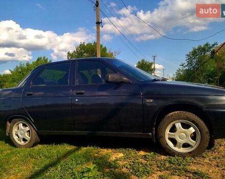 Черный ВАЗ 2110, объемом двигателя 1.6 л и пробегом 190 тыс. км за 3000 $, фото 4 на Automoto.ua