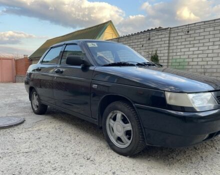 Черный ВАЗ 2110, объемом двигателя 1 л и пробегом 142 тыс. км за 2200 $, фото 2 на Automoto.ua