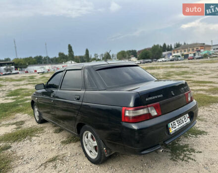 Черный ВАЗ 2110, объемом двигателя 1.6 л и пробегом 65 тыс. км за 2999 $, фото 4 на Automoto.ua