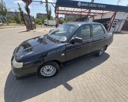Черный ВАЗ 2110, объемом двигателя 1.6 л и пробегом 160 тыс. км за 1800 $, фото 2 на Automoto.ua