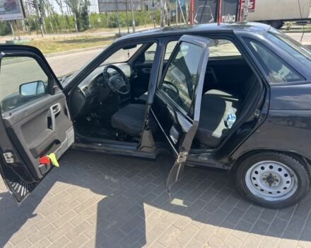 Черный ВАЗ 2110, объемом двигателя 1.6 л и пробегом 160 тыс. км за 1800 $, фото 8 на Automoto.ua