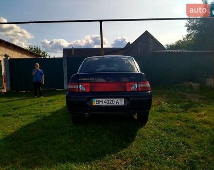 Черный ВАЗ 2110, объемом двигателя 1.6 л и пробегом 190 тыс. км за 3000 $, фото 3 на Automoto.ua