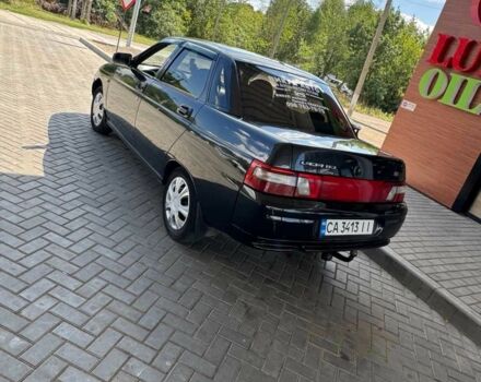 Черный ВАЗ 2110, объемом двигателя 1.6 л и пробегом 106 тыс. км за 2500 $, фото 2 на Automoto.ua