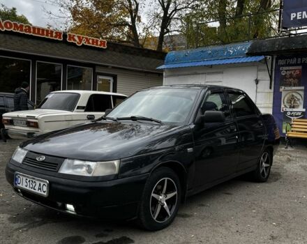 Черный ВАЗ 2110, объемом двигателя 1.6 л и пробегом 160 тыс. км за 2100 $, фото 1 на Automoto.ua