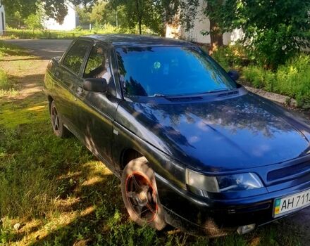 Черный ВАЗ 2110, объемом двигателя 1.6 л и пробегом 0 тыс. км за 2600 $, фото 2 на Automoto.ua