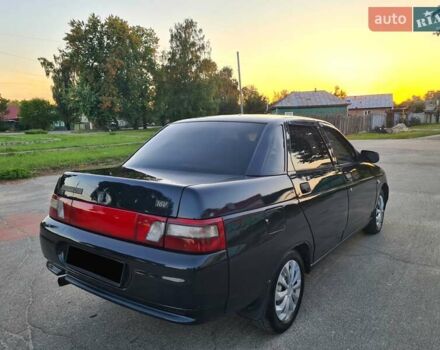 Чорний ВАЗ 2110, об'ємом двигуна 1.6 л та пробігом 186 тис. км за 2900 $, фото 7 на Automoto.ua