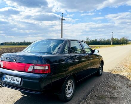 Чорний ВАЗ 2110, об'ємом двигуна 1.6 л та пробігом 56 тис. км за 4399 $, фото 3 на Automoto.ua