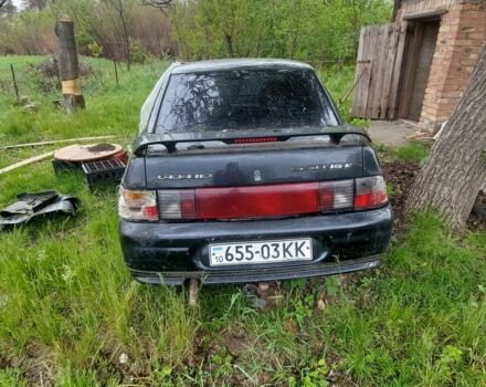 Чорний ВАЗ 2110, об'ємом двигуна 1.5 л та пробігом 900 тис. км за 714 $, фото 6 на Automoto.ua