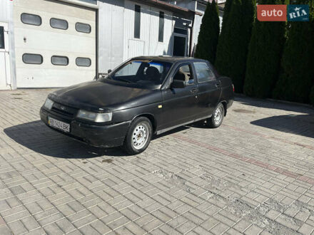 Черный ВАЗ 2110, объемом двигателя 1.5 л и пробегом 156 тыс. км за 990 $, фото 1 на Automoto.ua