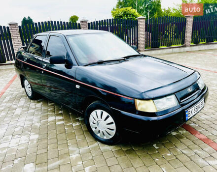 Чорний ВАЗ 2110, об'ємом двигуна 1.5 л та пробігом 200 тис. км за 1600 $, фото 1 на Automoto.ua