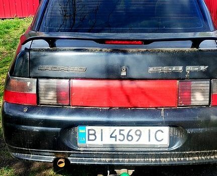 Чорний ВАЗ 2110, об'ємом двигуна 1.5 л та пробігом 200 тис. км за 1000 $, фото 1 на Automoto.ua