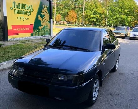 Черный ВАЗ 2110, объемом двигателя 1.6 л и пробегом 280 тыс. км за 1600 $, фото 1 на Automoto.ua