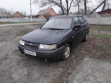 Черный ВАЗ 2110, объемом двигателя 1.5 л и пробегом 350 тыс. км за 850 $, фото 1 на Automoto.ua