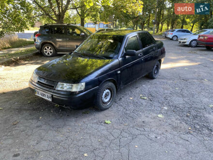 Черный ВАЗ 2110, объемом двигателя 1.5 л и пробегом 244 тыс. км за 950 $, фото 1 на Automoto.ua