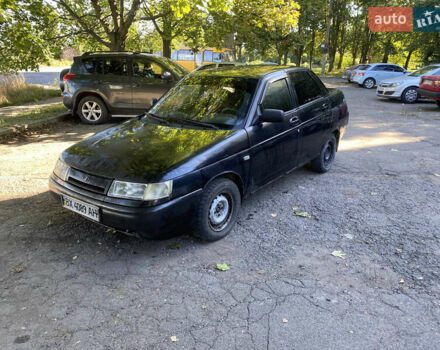 Черный ВАЗ 2110, объемом двигателя 1.5 л и пробегом 244 тыс. км за 950 $, фото 1 на Automoto.ua